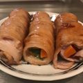 どん☆ぐり's cooksnap of when they made 春菊と人参の豚肉巻き【JA福岡市】.