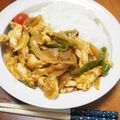 トクライ's cooksnap of when they made 鶏肉のインド風甘辛炒め。.