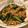 グリーンメル's cooksnap of when they made 小松菜と豚肉のオイスター炒め.