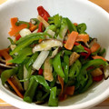♥momonga♥'s cooksnap of when they made ピーマンと椎茸のバター醤油炒め.