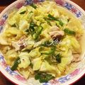 くのっぴー's cooksnap of when they made 鶏ガラ素 塩ラーメン 簡単 スープ.
