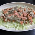 torikn's cooksnap of when they made 【話題入り】人参とごぼうのツナマヨ.