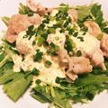 akubi2003's cooksnap of when they made 簡単✩豚バラと水菜の万能特製タレかけ.