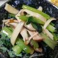 akie♪'s cooksnap of when they made 時短☆とり胸肉と小松菜エリンギのオイ炒め.