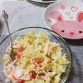 えりりんちゃん♡'s cooksnap of when they made 我が家風味な蟹カマ　コールスロ～.