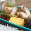 ちゃなじゅん's cooksnap of when they made 餃子の皮で☆チーズとカニカマの包み揚げ.