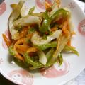 たなぴー's cooksnap of when they made お弁当に！人参とピーマンの味噌炒め.