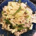 クックSHCHTZ☆'s cooksnap of when they made さっぱり豚とキャベツの野菜炒めレモン風味.