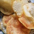 ぷりんちょこ♪'s cooksnap of when they made 手作り さくさくポテトチップス.