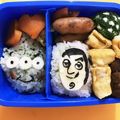 颯真叶真's cooksnap of when they made キャラ弁＊トイストーリー弁当☆型紙あり.