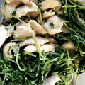 クック9H8NLL☆'s cooksnap of when they made 鶏むね肉と豆苗の中華和え【作り置き】.
