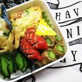 ゆけり３兄弟's cooksnap of when they made 男子ウケ❤絶賛弁当❤簡単アスパラの豚肉巻.