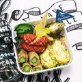 ゆけり３兄弟's cooksnap of when they made ベーコンブロッコリ卵焼き　お弁当のおかず.