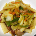 ﾁｮﾎﾞﾋﾟ's cooksnap of when they made しゃきしゃき長いもの野菜炒め.