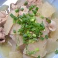 美白姫's cooksnap of when they made 薄切り豚と薄切り大根のさっと煮.