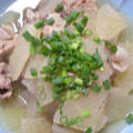 美白姫's cooksnap of when they made 薄切り豚と薄切り大根のさっと煮.