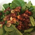さとかげつん's cooksnap of when they made サラダほうれん草にジュワ〜〜★.