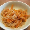 マレフィセント's cooksnap of when they made 簡単☆こんにゃくと人参のきんぴら.