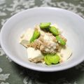 gingamom's cooksnap of when they made 減塩☆クリーミーな納豆腐を和え衣に✿.