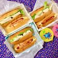 ふたごゆき's cooksnap of when they made 鶏ハム(サラダチキン)アレンジ ドッグ♪.