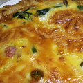toramik's cooksnap of when they made ほうれん草と卵のキッシュ.