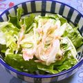 Haru Haru's cooksnap of when they made レタスとカニカマのサラダ.