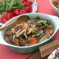 ecobeer's cooksnap of when they made 創味のつゆで、夏野菜の揚げ浸し☆.