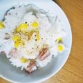 クックQ6E2BB☆'s cooksnap of when they made 丸ごととうもろこしごはん.