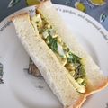 すくもーん's cooksnap of when they made カレー味☆卵サンド.