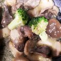 akiii0830's cooksnap of when they made 簡単絶品♪砂肝とブロッコリーのアヒージョ.