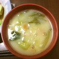☆なあなクック☆'s cooksnap of when they made 朝食 チンゲン菜 さつま揚げの お味噌汁.