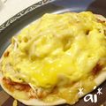 ＊ai＊'s cooksnap of when they made ＊山盛りキャベツとキムチのピザ＊.