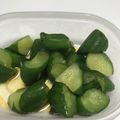 はるるきんぐ's cooksnap of when they made キュウリの浅漬けのごま油和え.