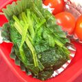 ステルトミチル's cooksnap of when they made フライパンで簡単！ほうれん草のおひたし.