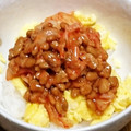 ちぇりぃ2014's cooksnap of when they made とっても簡単！とろふわ卵の納豆キムチ丼☆.