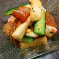 ☆ともとも★'s cooksnap of when they made ピリ辛☆マグロと長芋のユッケ風コチュ和え.