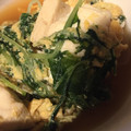annatsub's cooksnap of when they made 5分で！水菜と豆腐の卵とじ。.