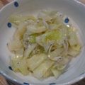 クックTOC0JW☆'s cooksnap of when they made キャベツとしらすのパパっと一品.