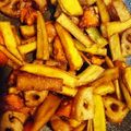 たまこ☆v☆'s cooksnap of when they made 根菜の甘辛炒め.