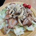 Sayuran's cooksnap of when they made 簡単☆鶏もものゴマ味噌キノコソースがけ.