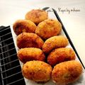 GoGo島みかん's cooksnap of when they made すき焼きコロッケ♪.