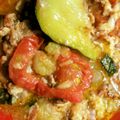 レンクロ's cooksnap of when they made トマトいっぱい牛肉と夏野菜の煮込み.