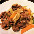 メルエム★★'s cooksnap of when they made コチュジャンで♪辛くない牛肉野菜炒め☆.