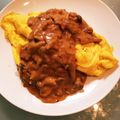 クックI7XBQA☆'s cooksnap of when they made ビーフストロガノフオムライス✨.