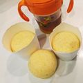 まままるきち's cooksnap of when they made 蒸しパン＊離乳食後期＊手作りおやつ.