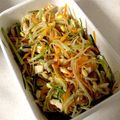 akko♪（＾＾）♪'s cooksnap of when they made 豆もやしとササミとキュウリの中華サラダ.