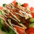 ＊tdake＊'s cooksnap of when they made 簡単！豚の生姜焼きのマヨネーズ添え.