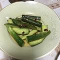 ryohirota's cooksnap of when they made 【なんたんかんたん】きゅうりのピリ辛炒め.