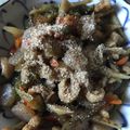 大阪のちゃーちゃん's cooksnap of when they made 鶏皮とこんにゃく甘辛煮★酒のつまみに最適.