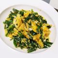 けんけんち's cooksnap of when they made ふわふわ卵のシンプル塩ニラ玉！簡単.